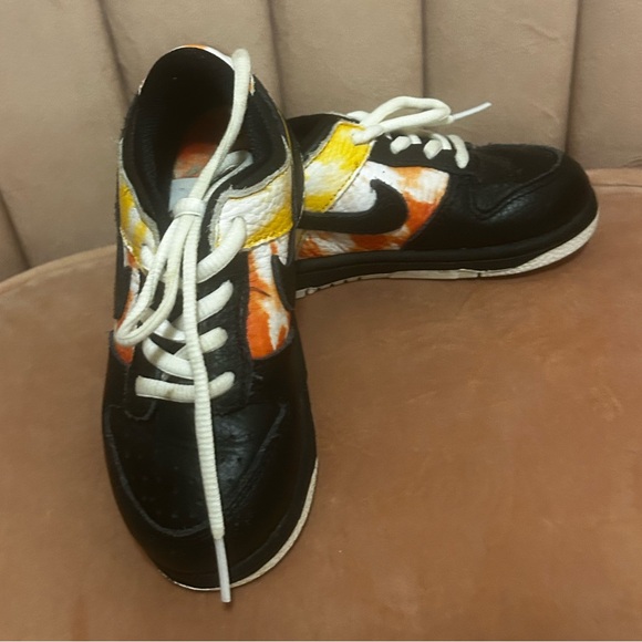 Nike SB Dunk Low Raygun Tie-Dye Black TD - Size 9c (Toddler) - Picture 10 of 11